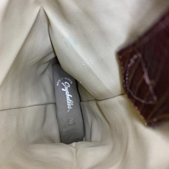 Vintage Seychelles Western Brown Leather Cowboy Boots - Size 8.5 - Picture 6 of 8